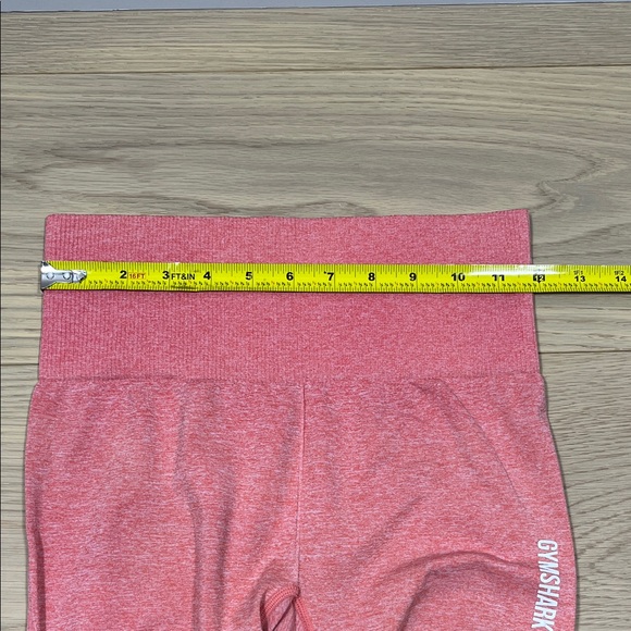 Gymshark Seamless Leggings Women's Size Small Ombre Pink /Orange - Picture 4 of 10